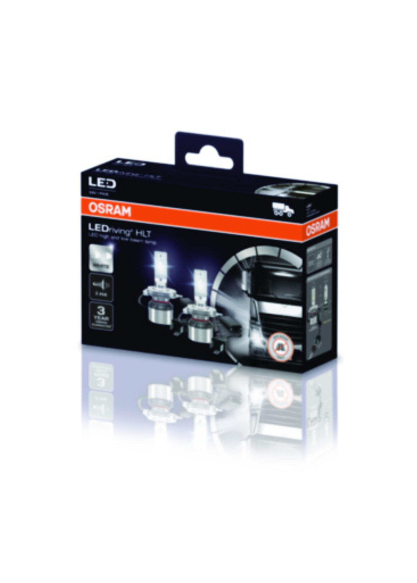 Osram LEDriving® HIGH AND LOW BEAM HLT H4 - CW 6000K