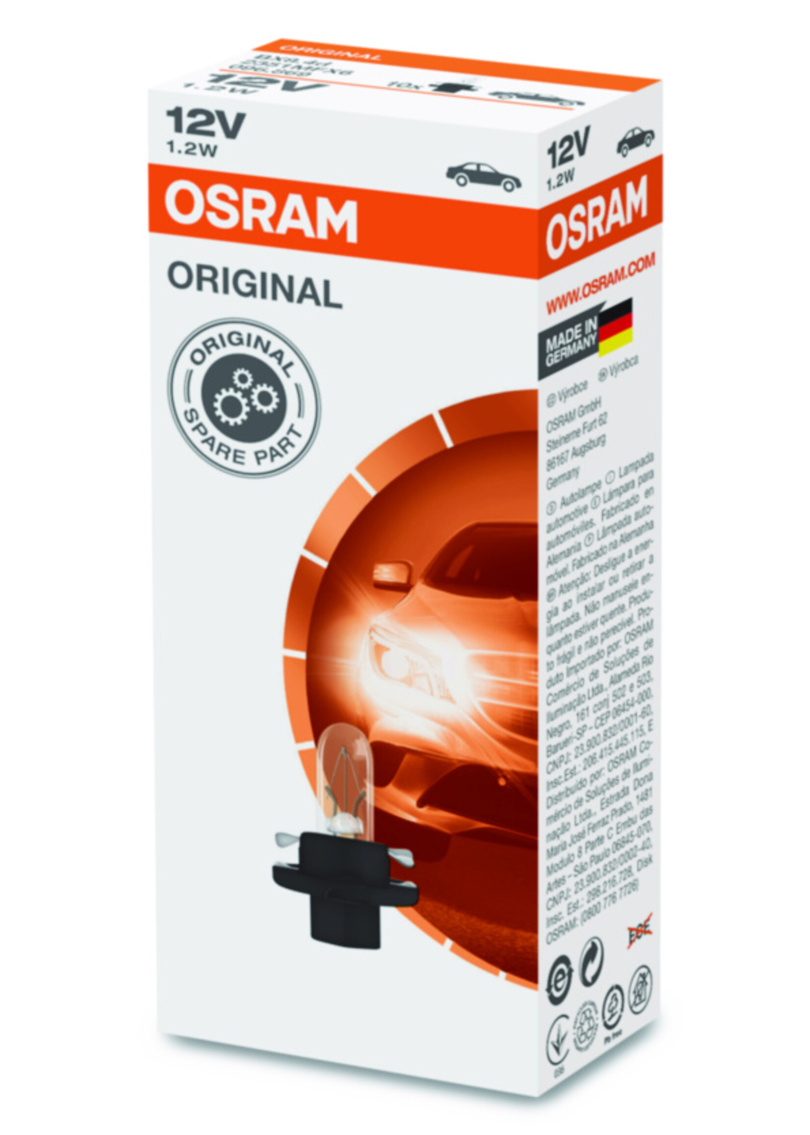 Osram ORIGINAL   black 12V