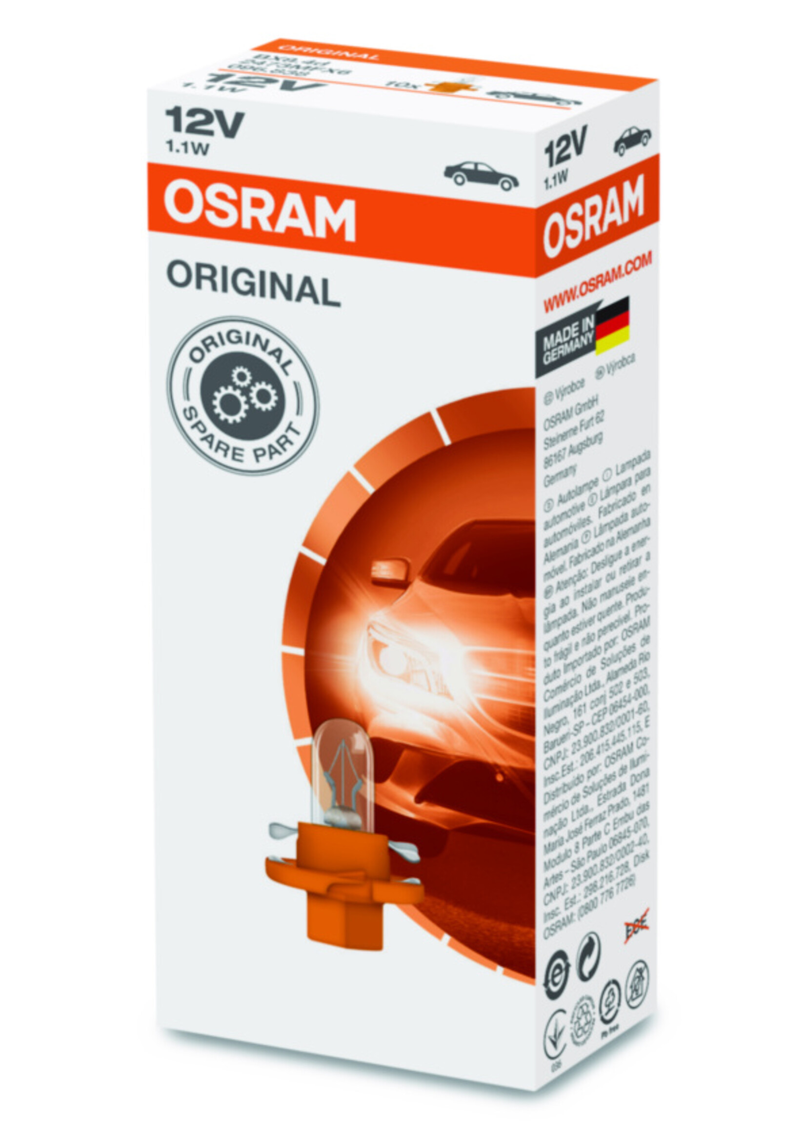 Osram ORIGINAL   orange 12V
