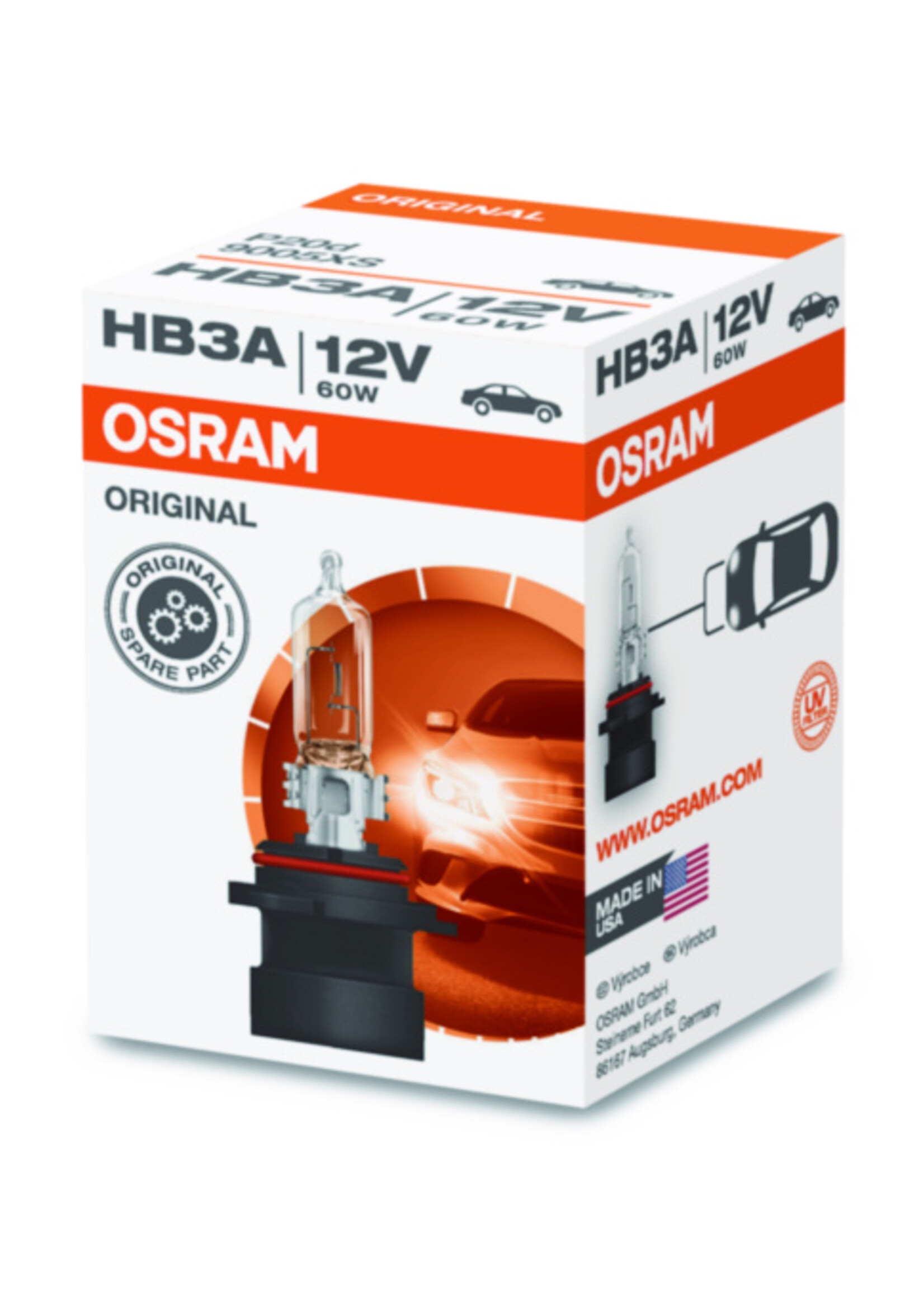 Osram ORIGINAL HB3A 12V