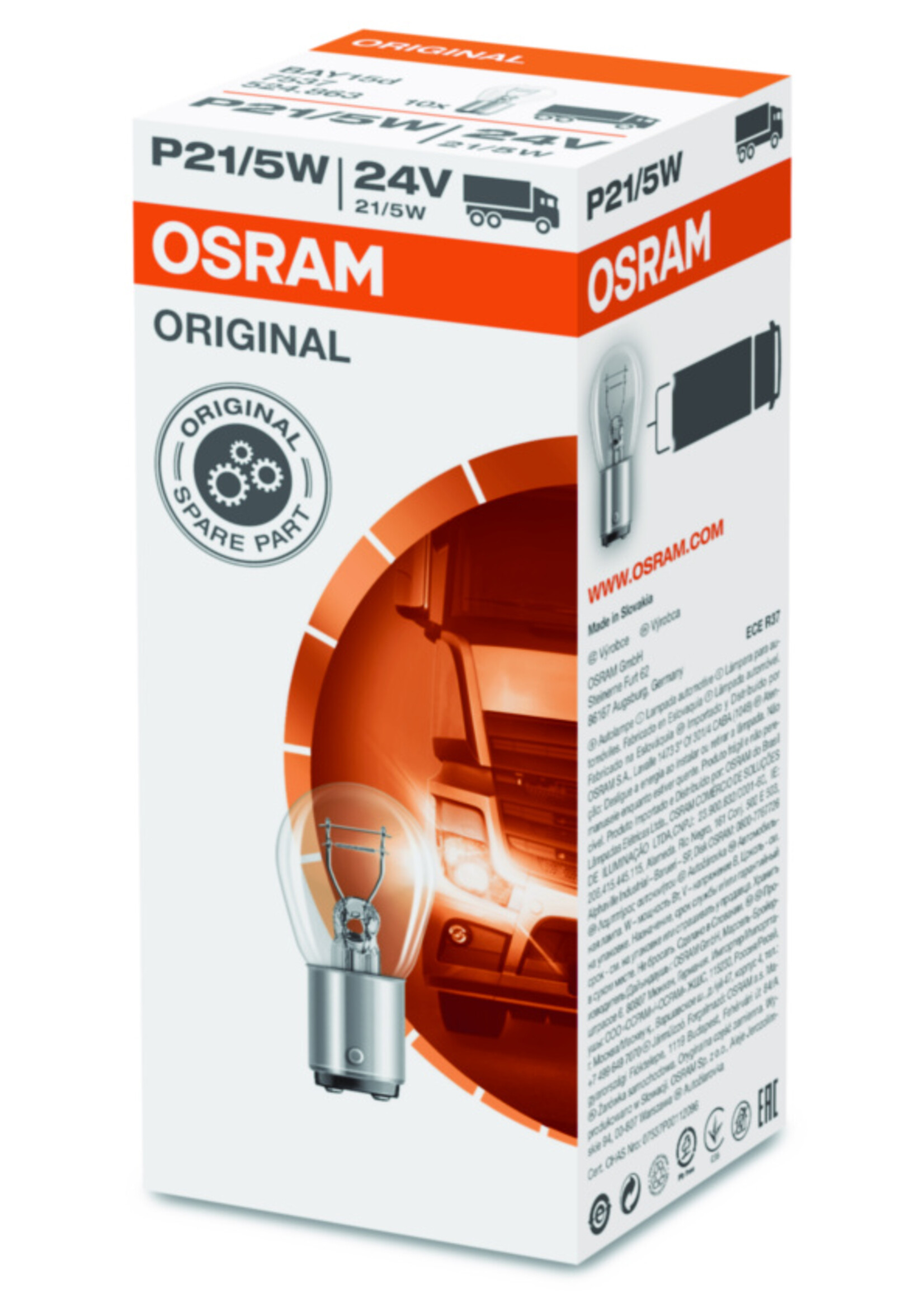 Osram ORIGINAL P21/5W 24V
