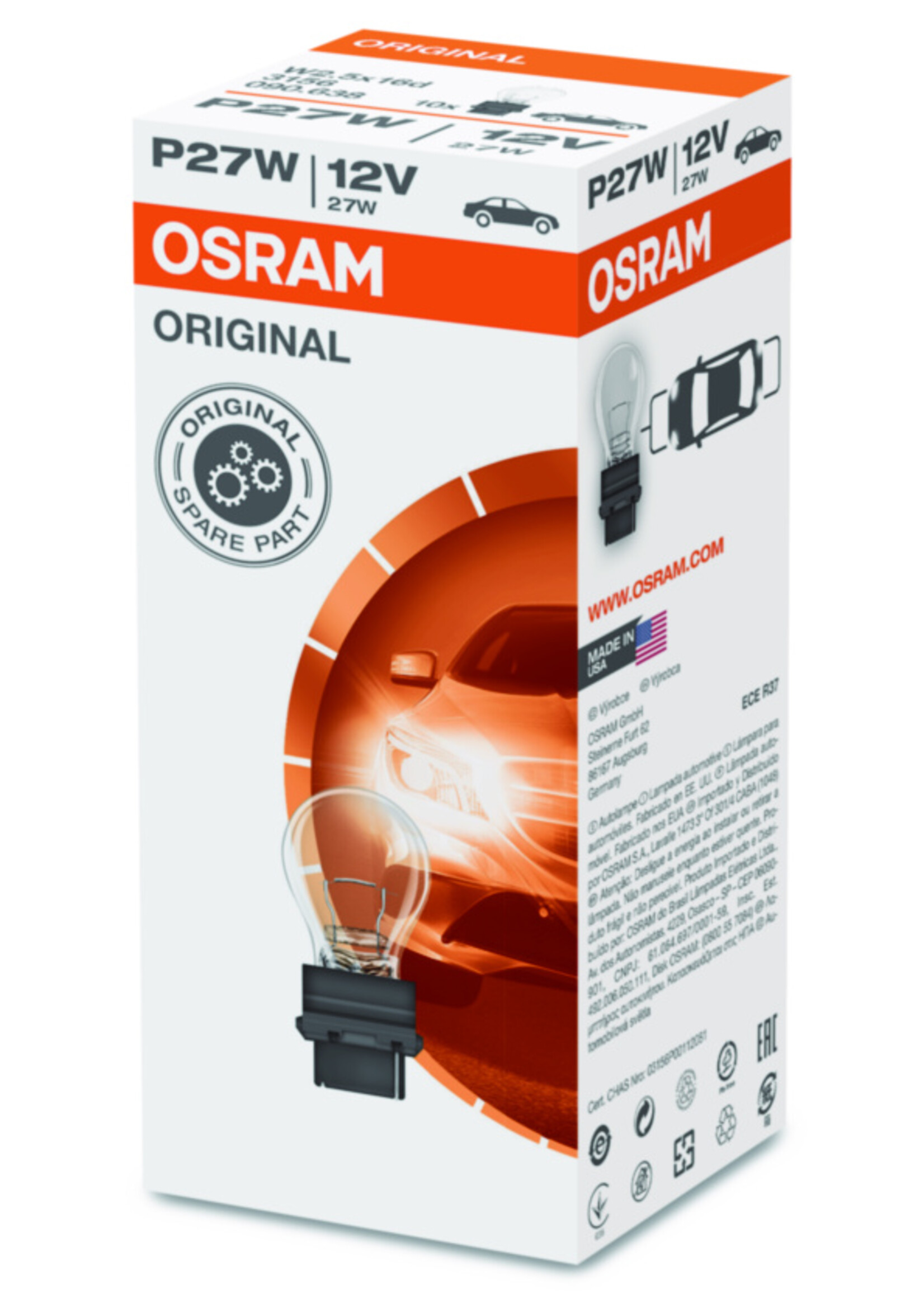 Osram ORIGINAL P27W 12V
