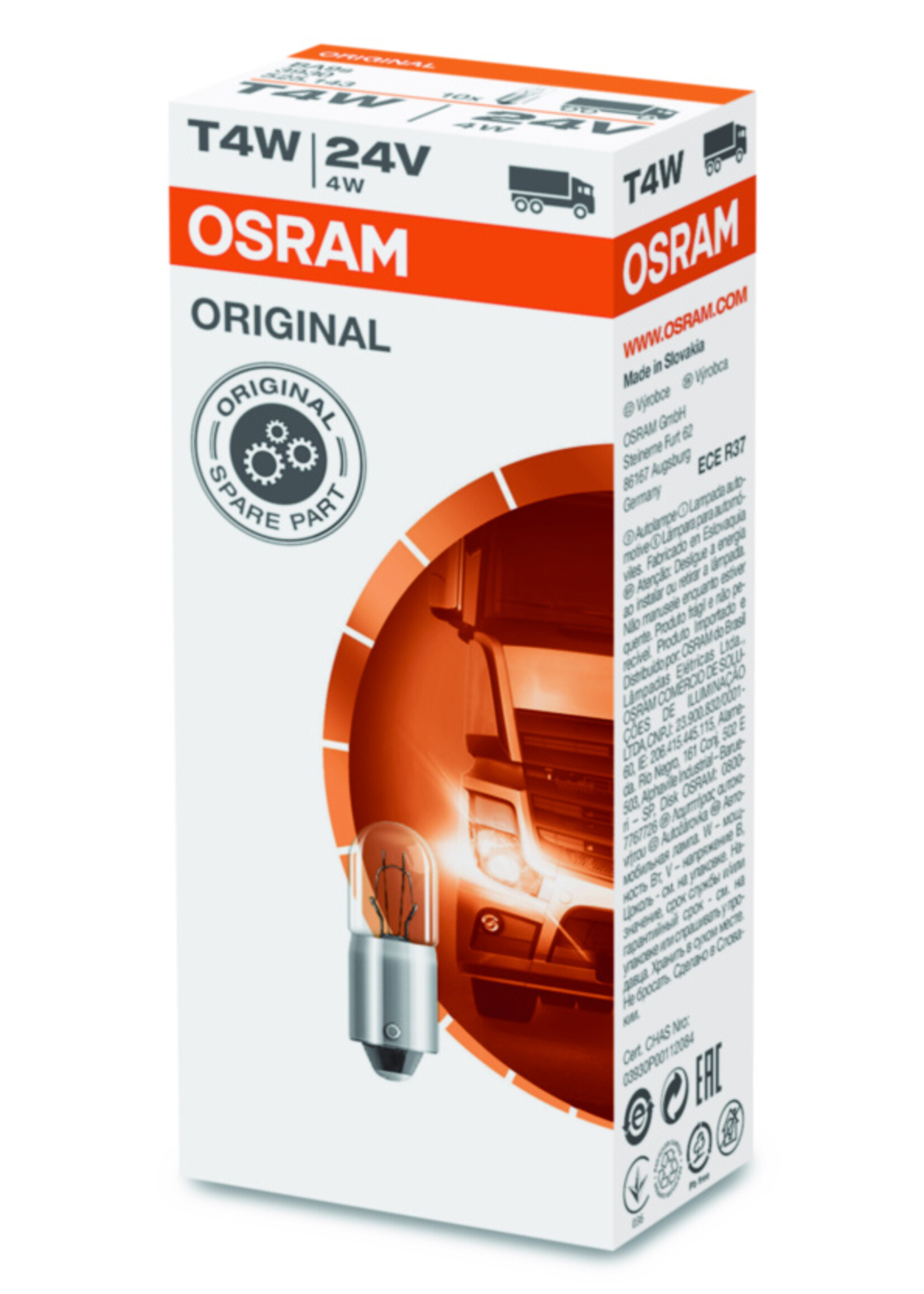 Osram ORIGINAL T4W 24V