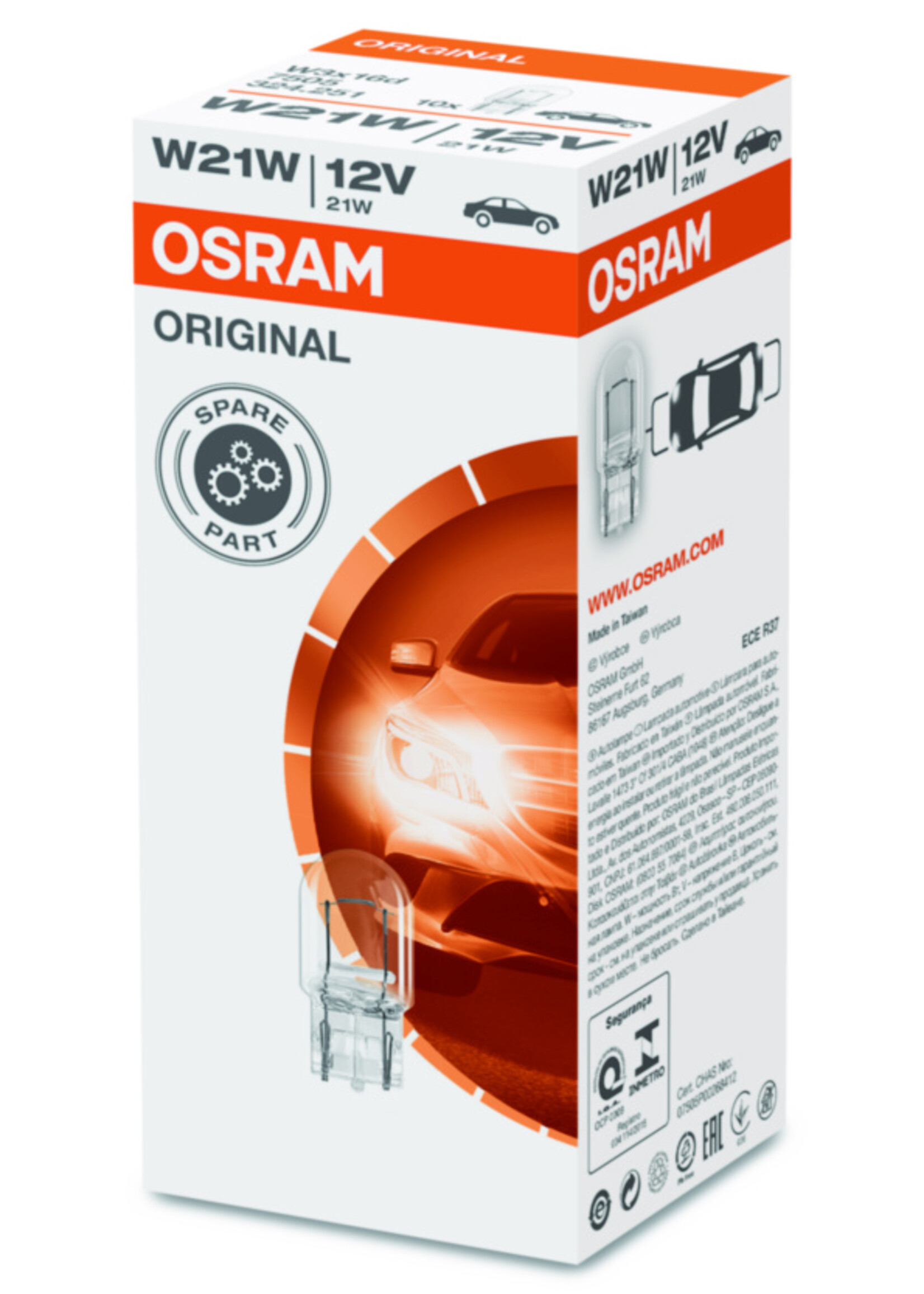 Osram ORIGINAL W21W 12V