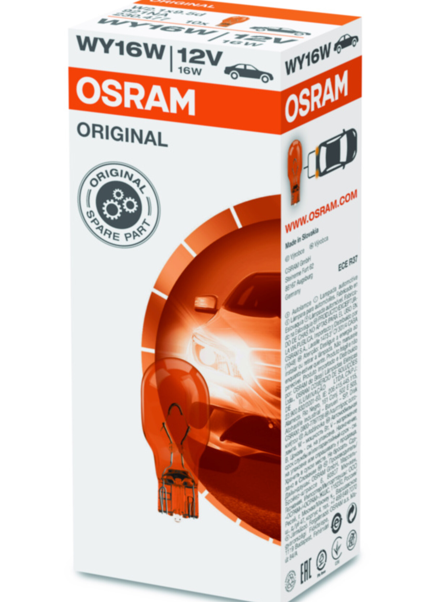 Osram ORIGINAL WY16W 12V
