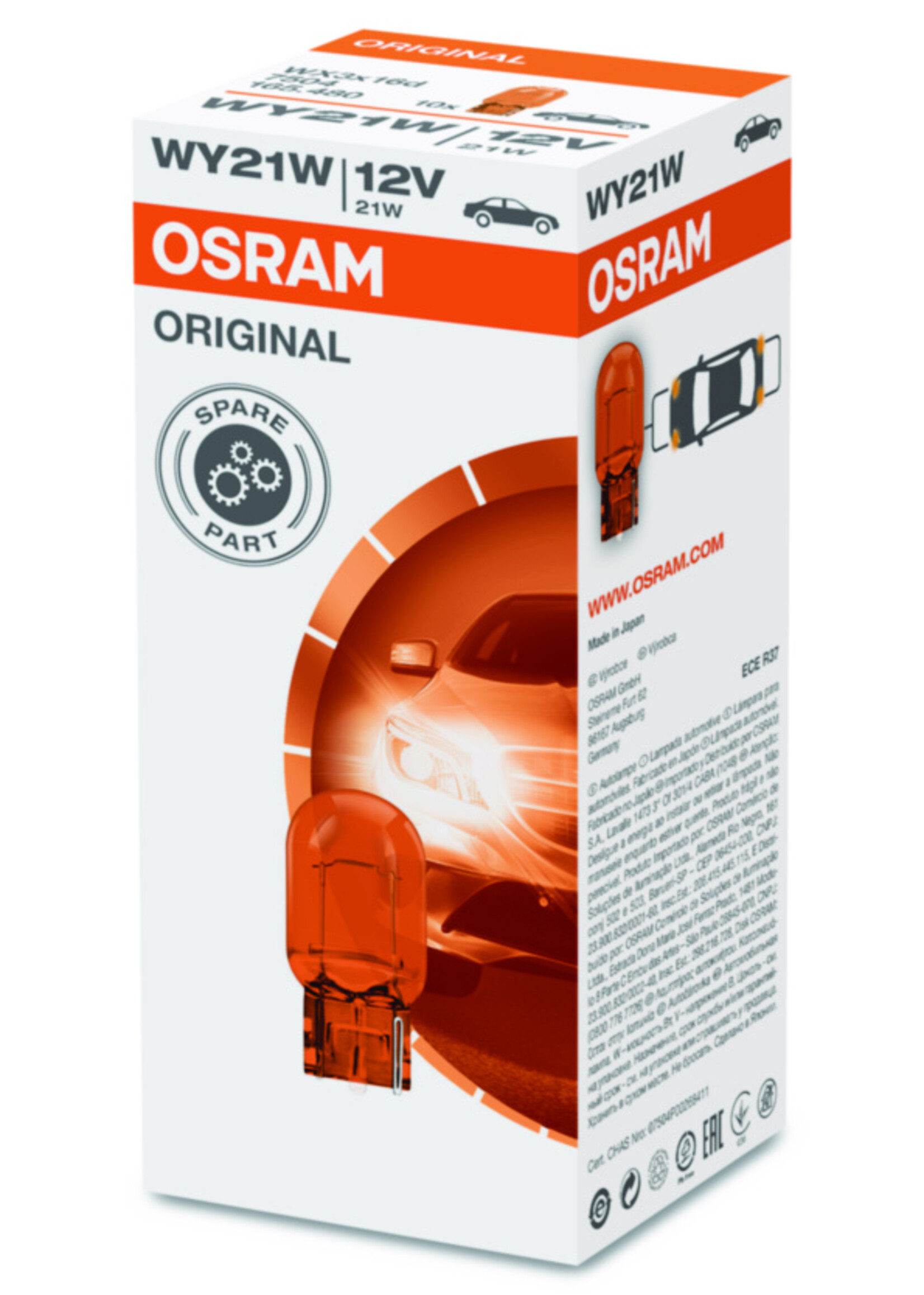 Osram ORIGINAL WY21W 12V