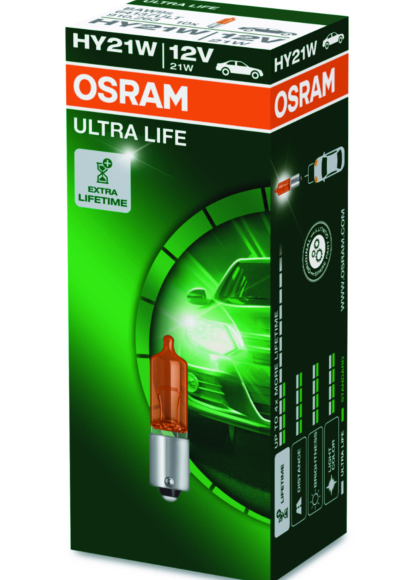 Osram ULTRALIFE HY21W 12V