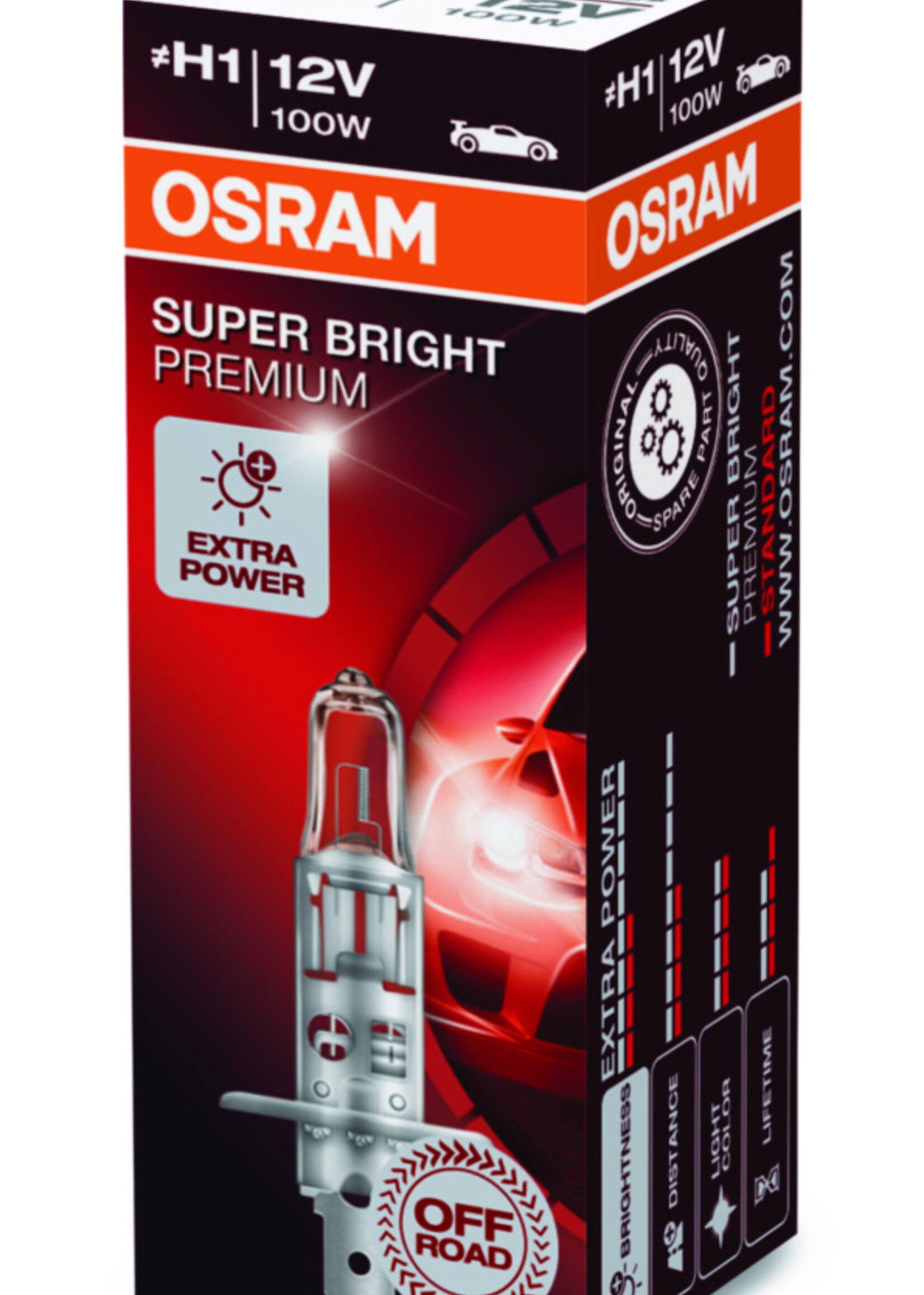 Osram SUPER BRIGHT PREMIUM (H1) 12V