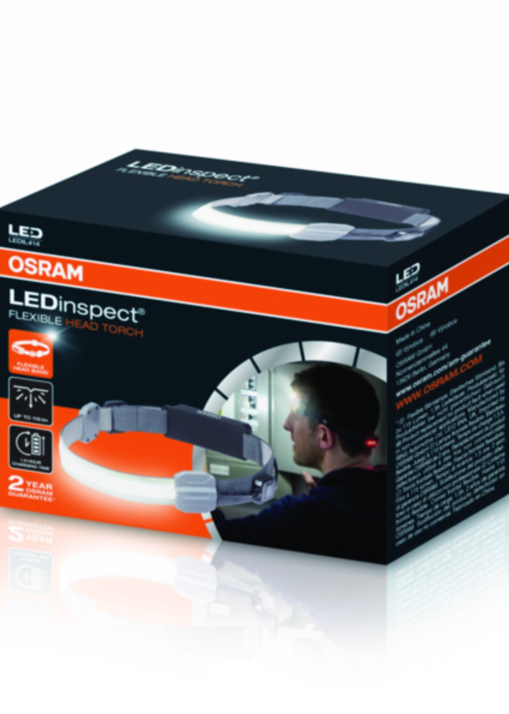 Osram LEDinspect® FLEXIBLE HEAD TORCH - 6000K