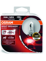 Osram NIGHT BREAKER® SILVER H4 12V DUOBOX