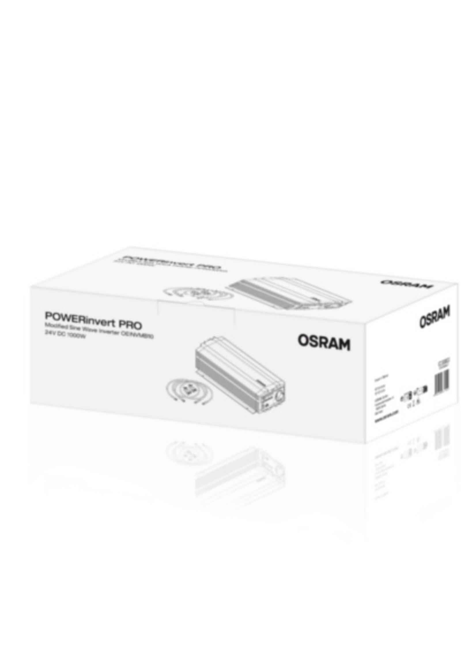 Osram POWERinvert PRO Modified Sine Wave Inverter 24V DC 1000W