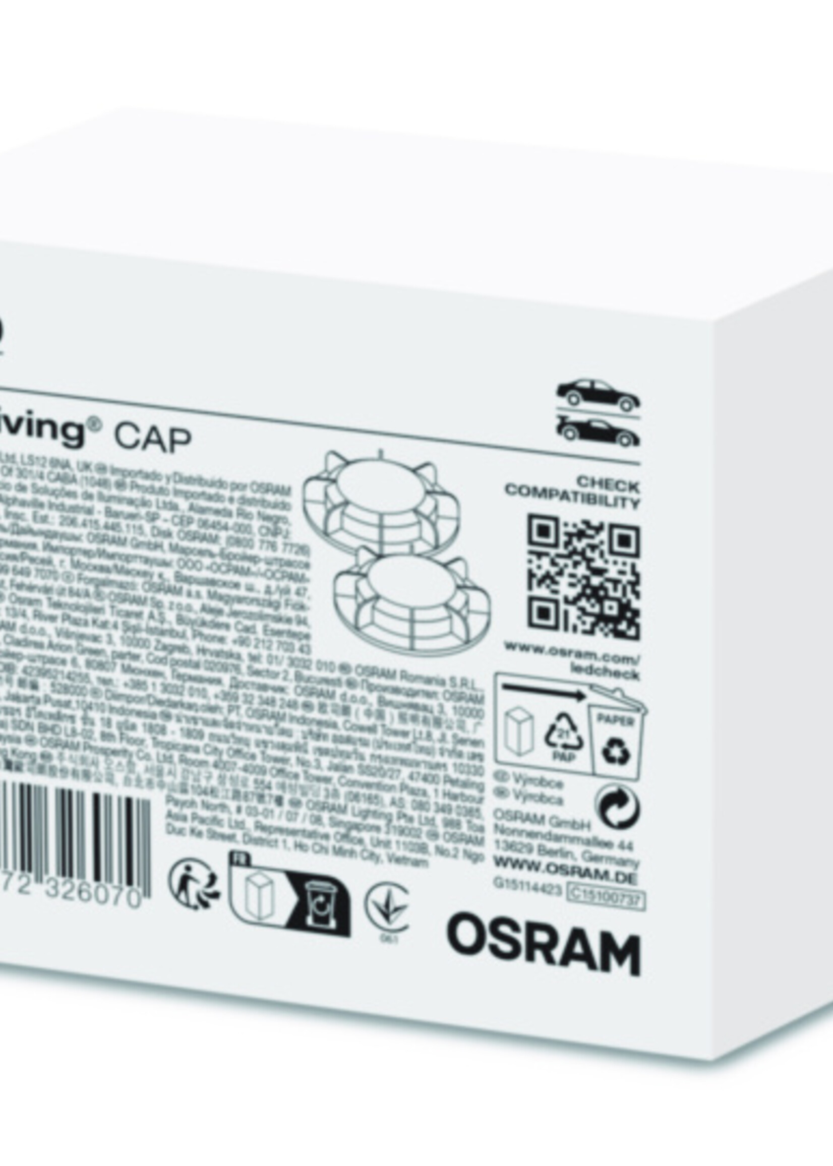 Osram LEDriving CAP 12 set