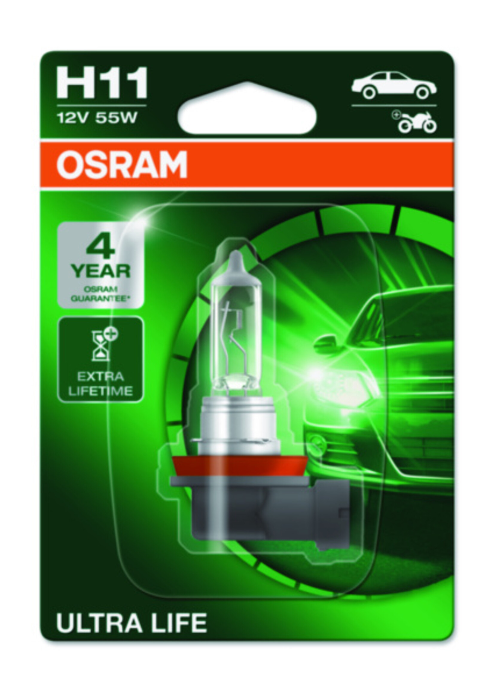 Osram ULTRALIFE H11 12V BLI1