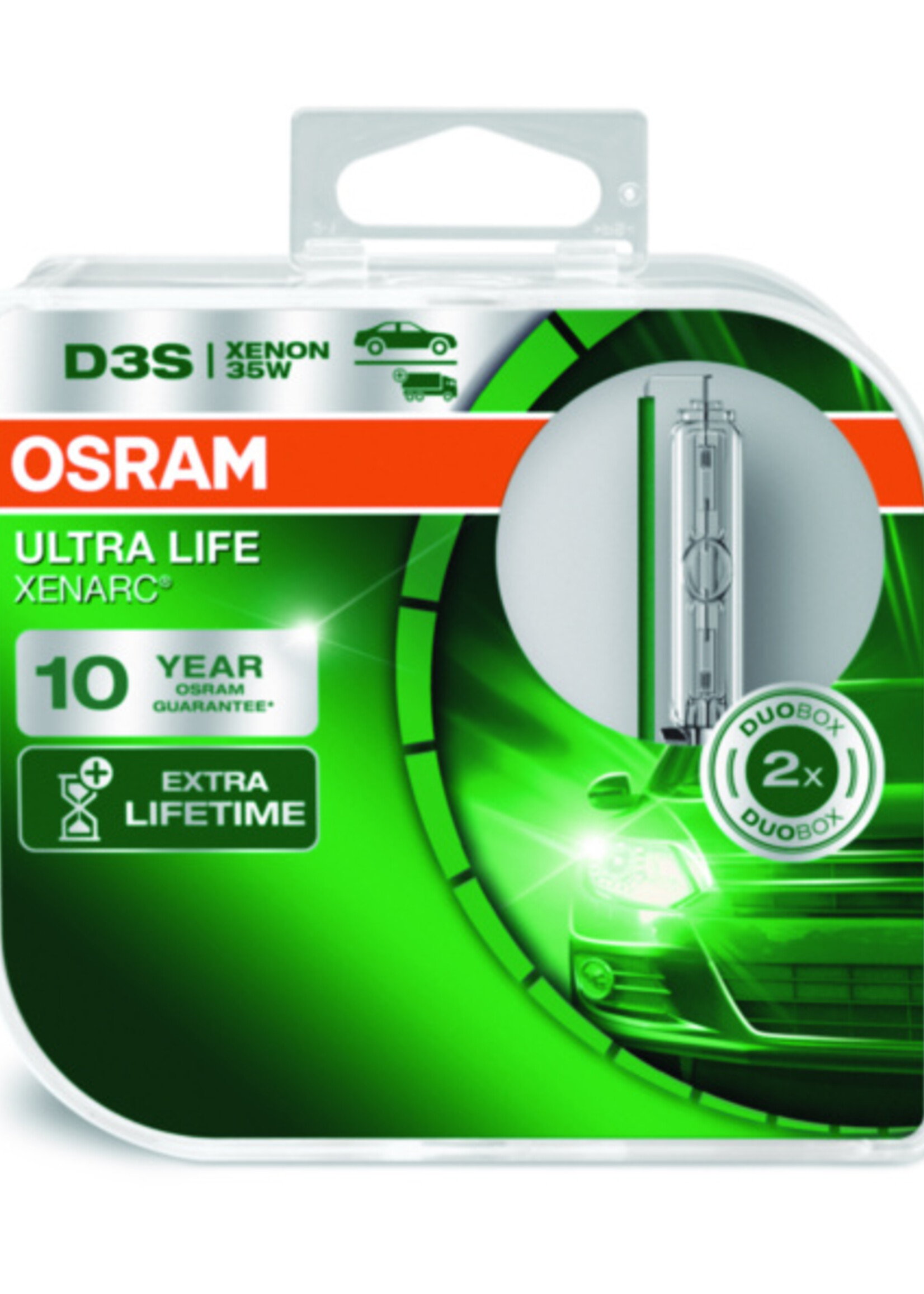 Osram XENARC® ULTRALIFE D3S DUOBOX