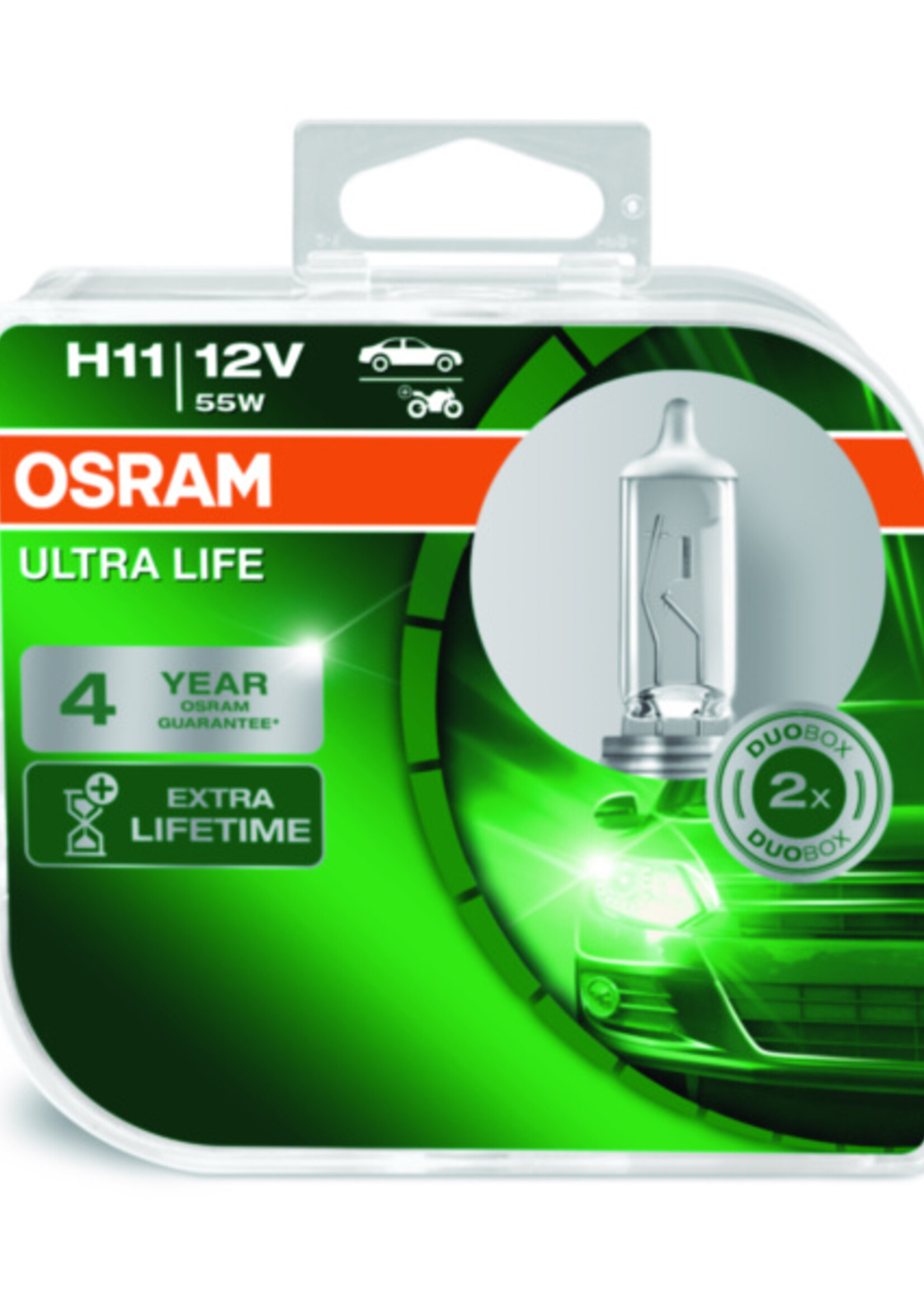 Osram ULTRALIFE H11 12V DUOBOX