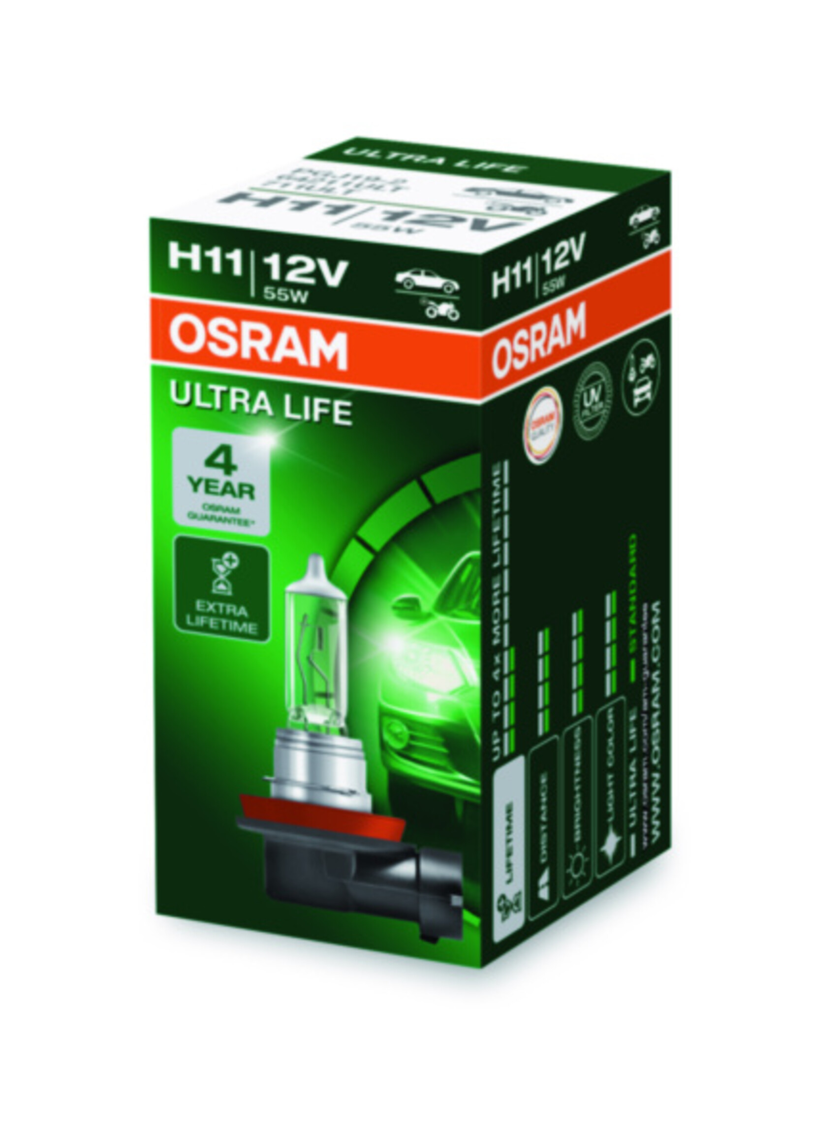 Osram ULTRALIFE H11 12V