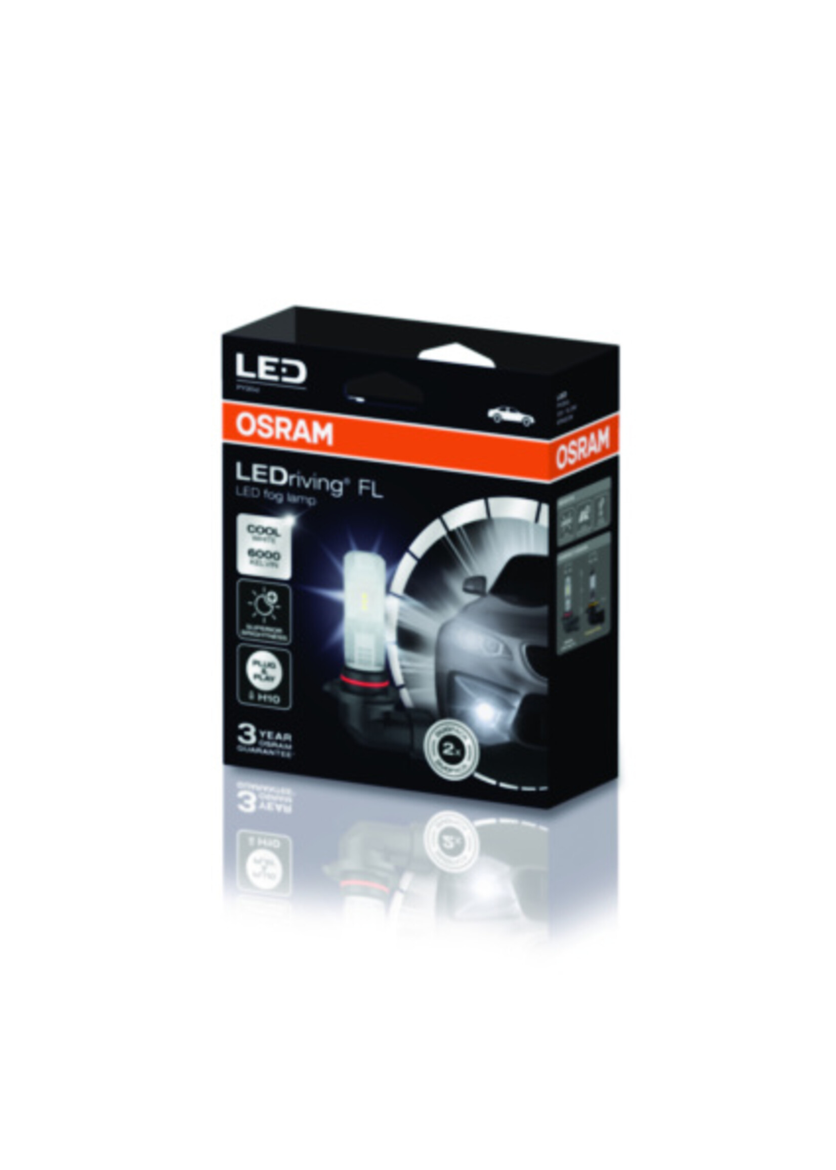 Osram LEDRIVING® FOG LAMP H10 - CW 6000K