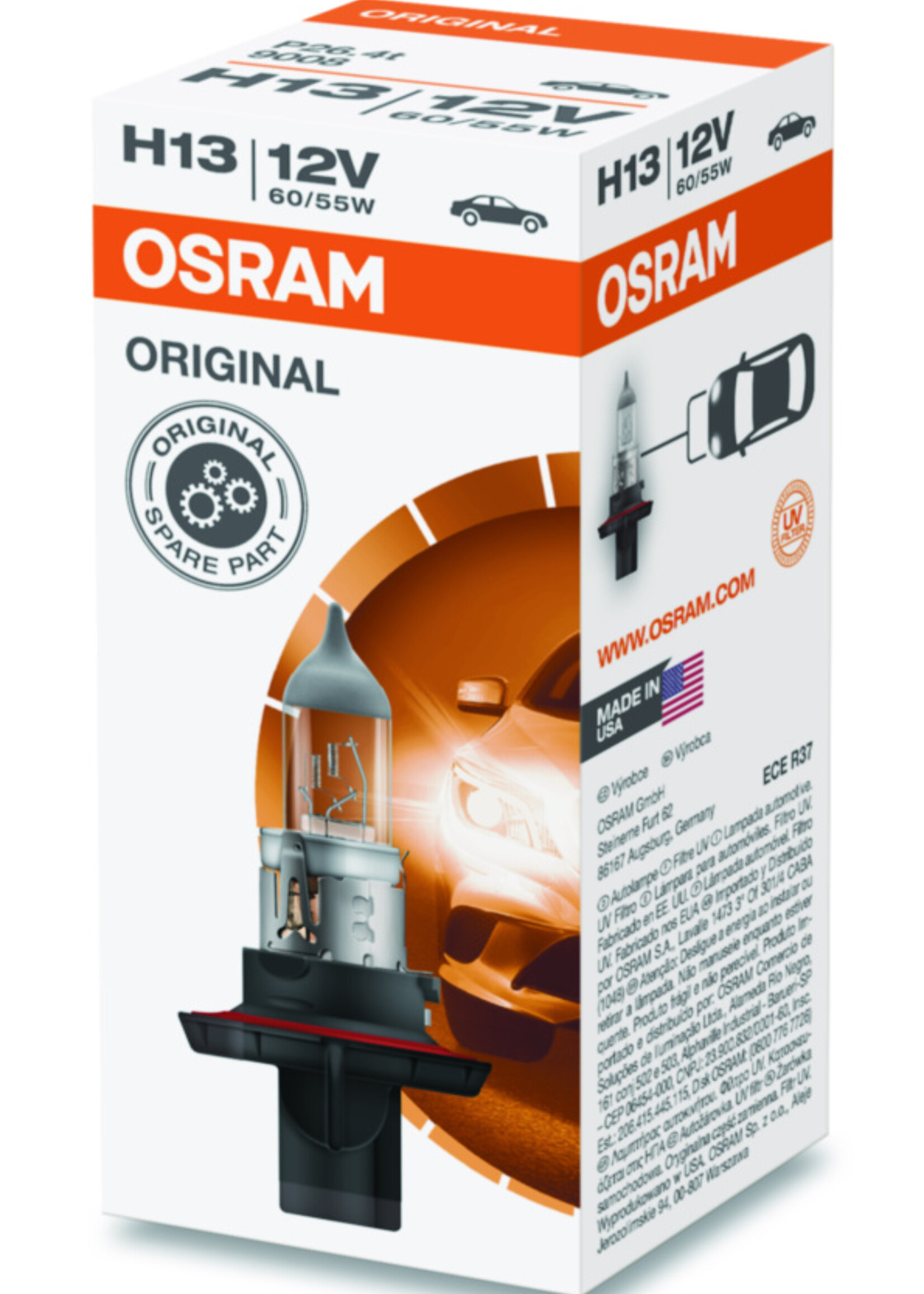 Osram ORIGINAL H13 12V