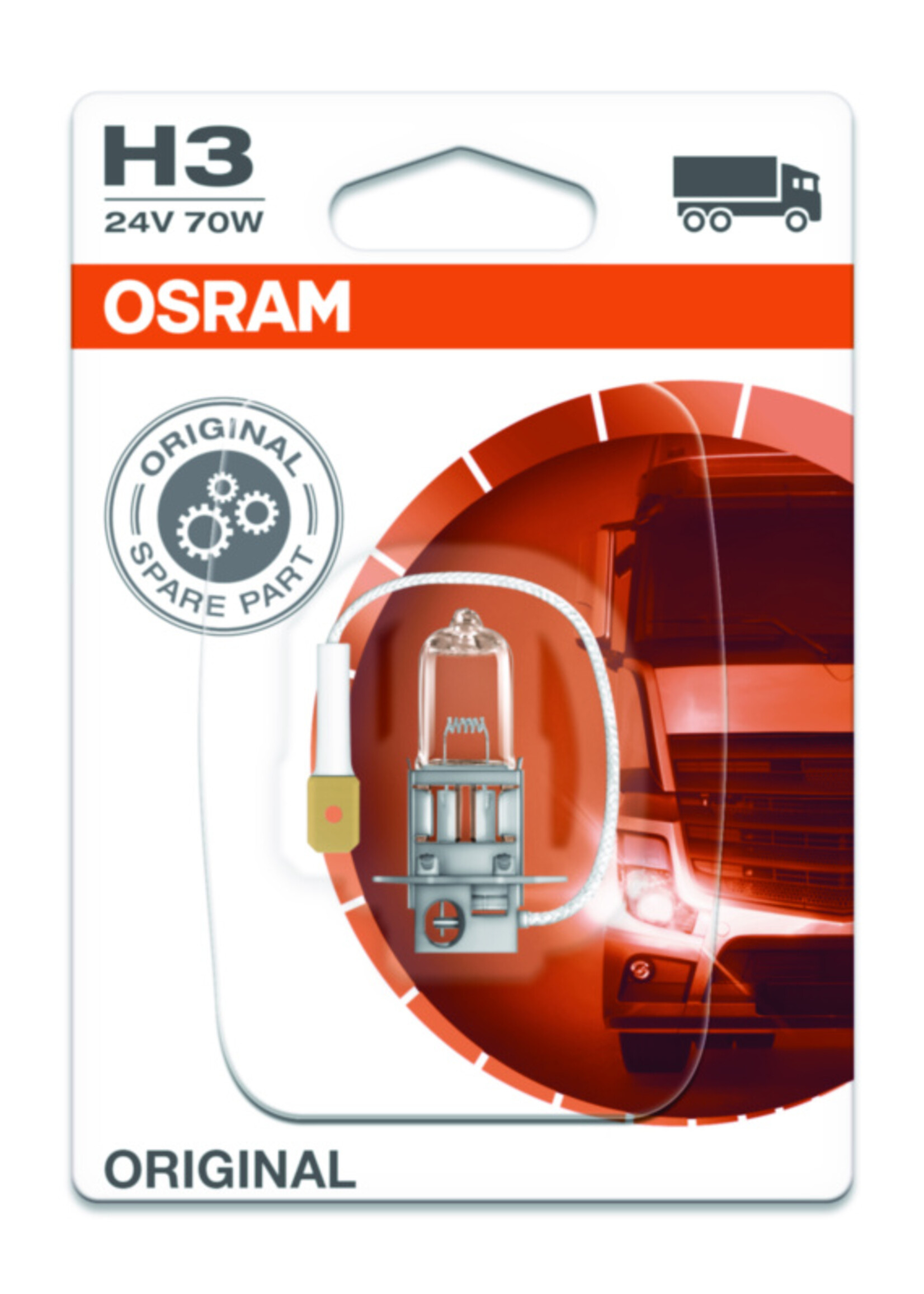 Osram ORIGINAL H3 24V BLI1