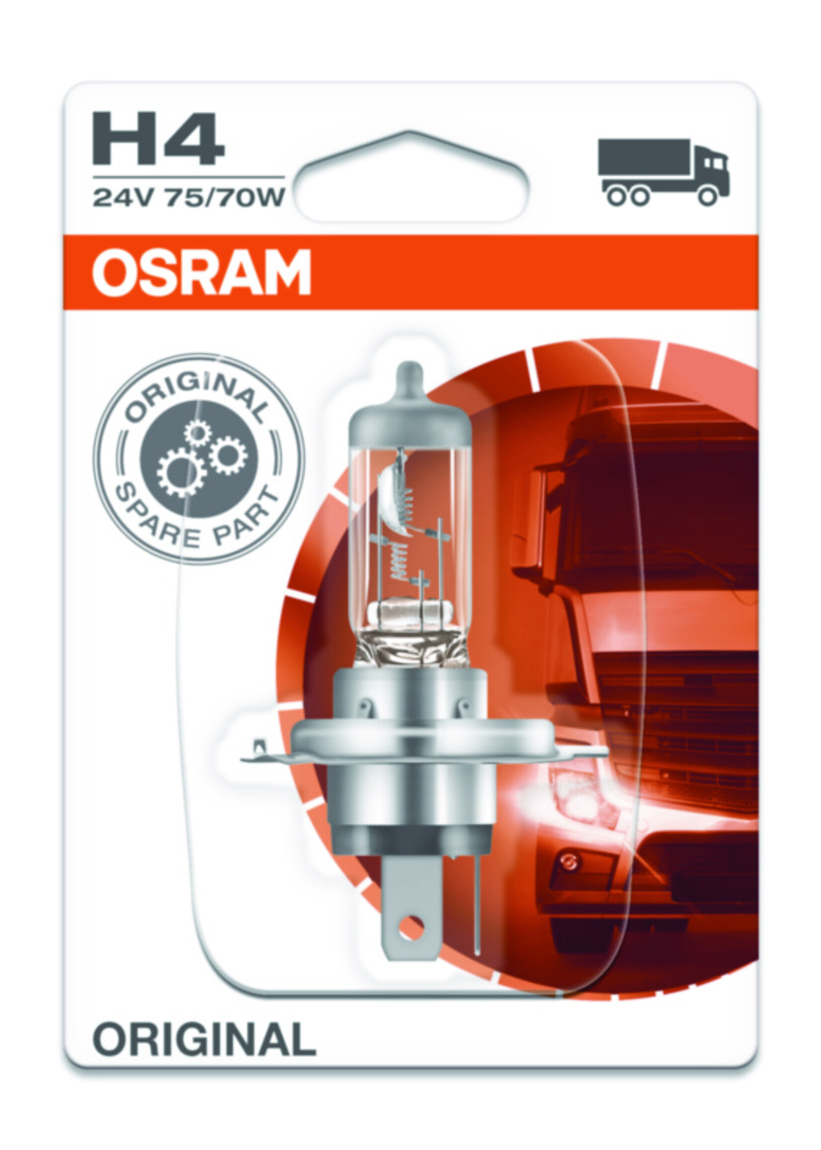 Osram ORIGINAL H4 24V BLI1