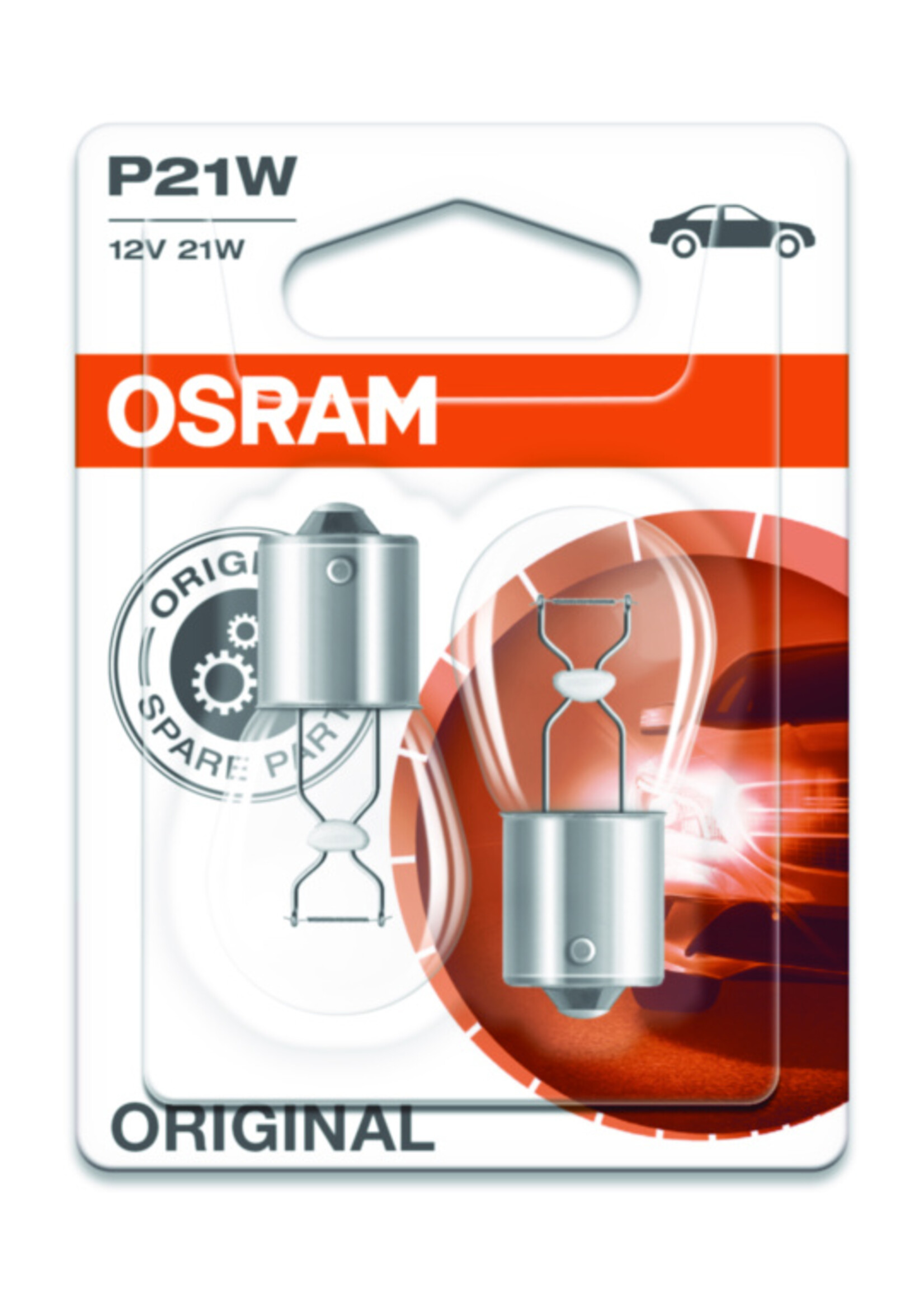 Osram ORIGINAL P21W 12V BLI2