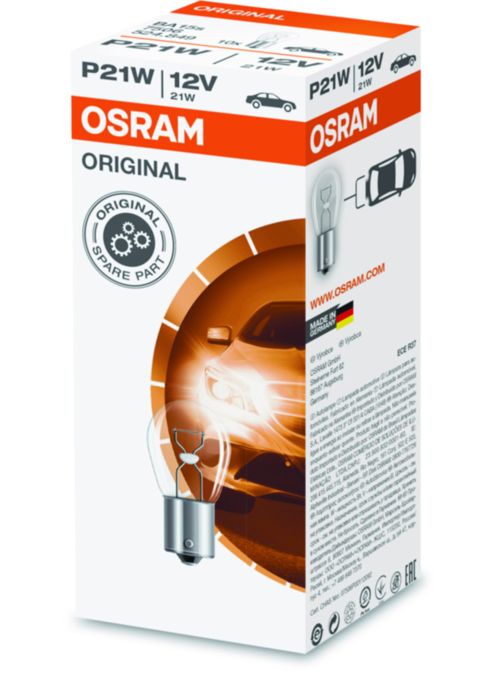Osram ORIGINAL P21W 12V