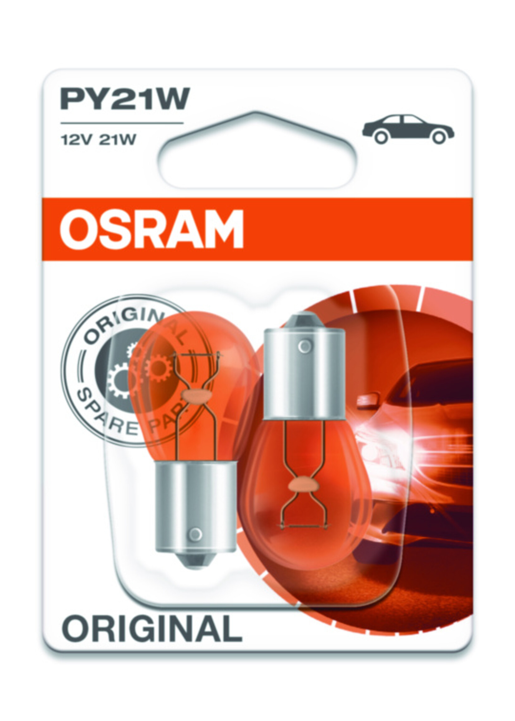 Osram ORIGINAL PY21W 12V BLI2
