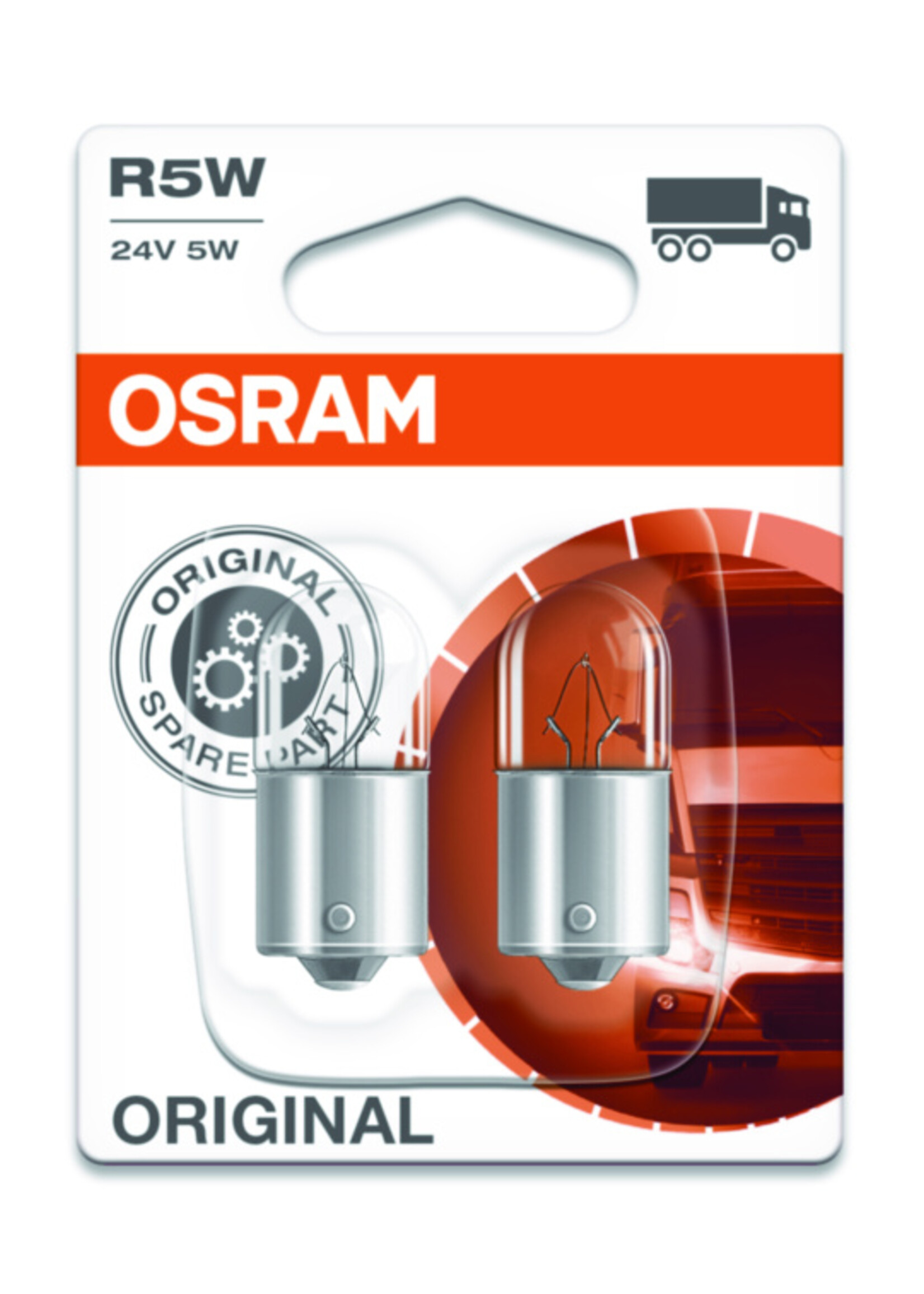 Osram ORIGINAL R5W 24V BLI2