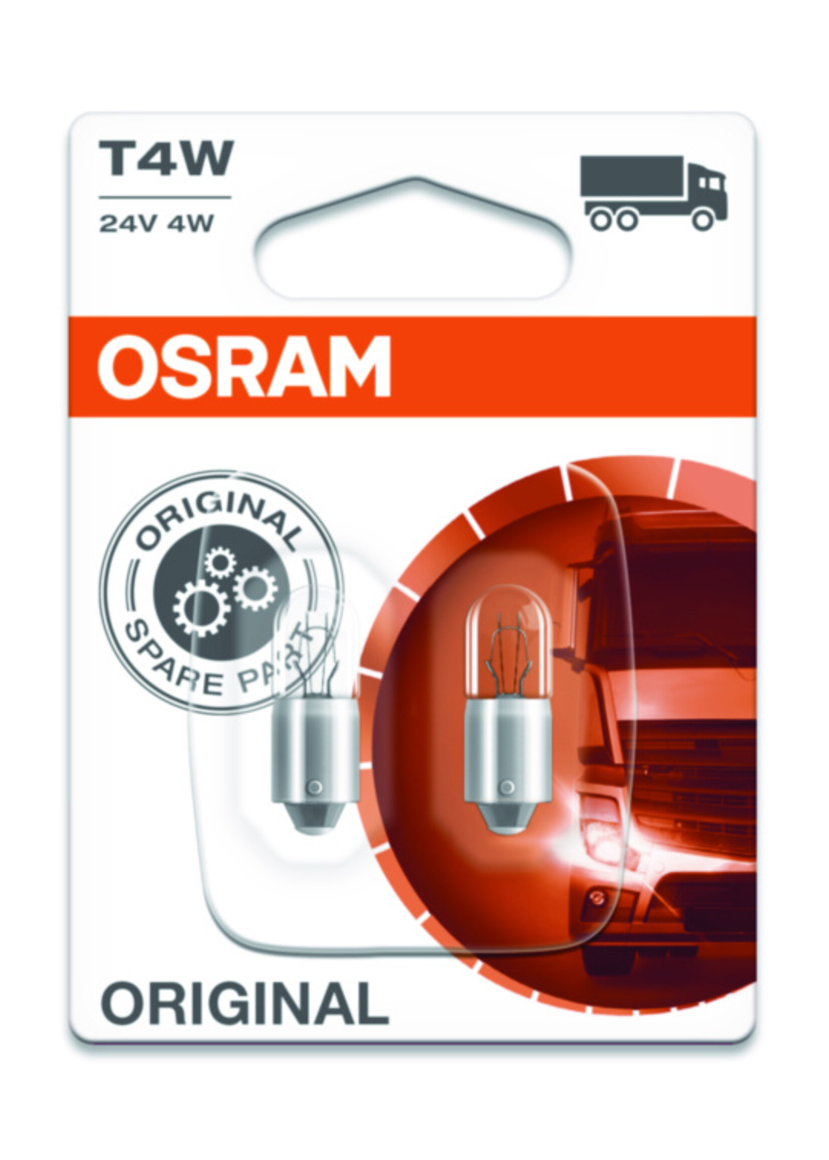 Osram ORIGINAL T4W 24V BLI2