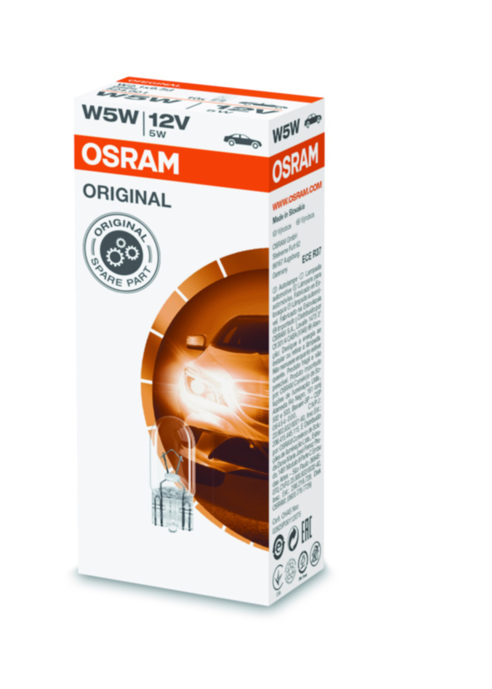Osram ORIGINAL W5W 12V