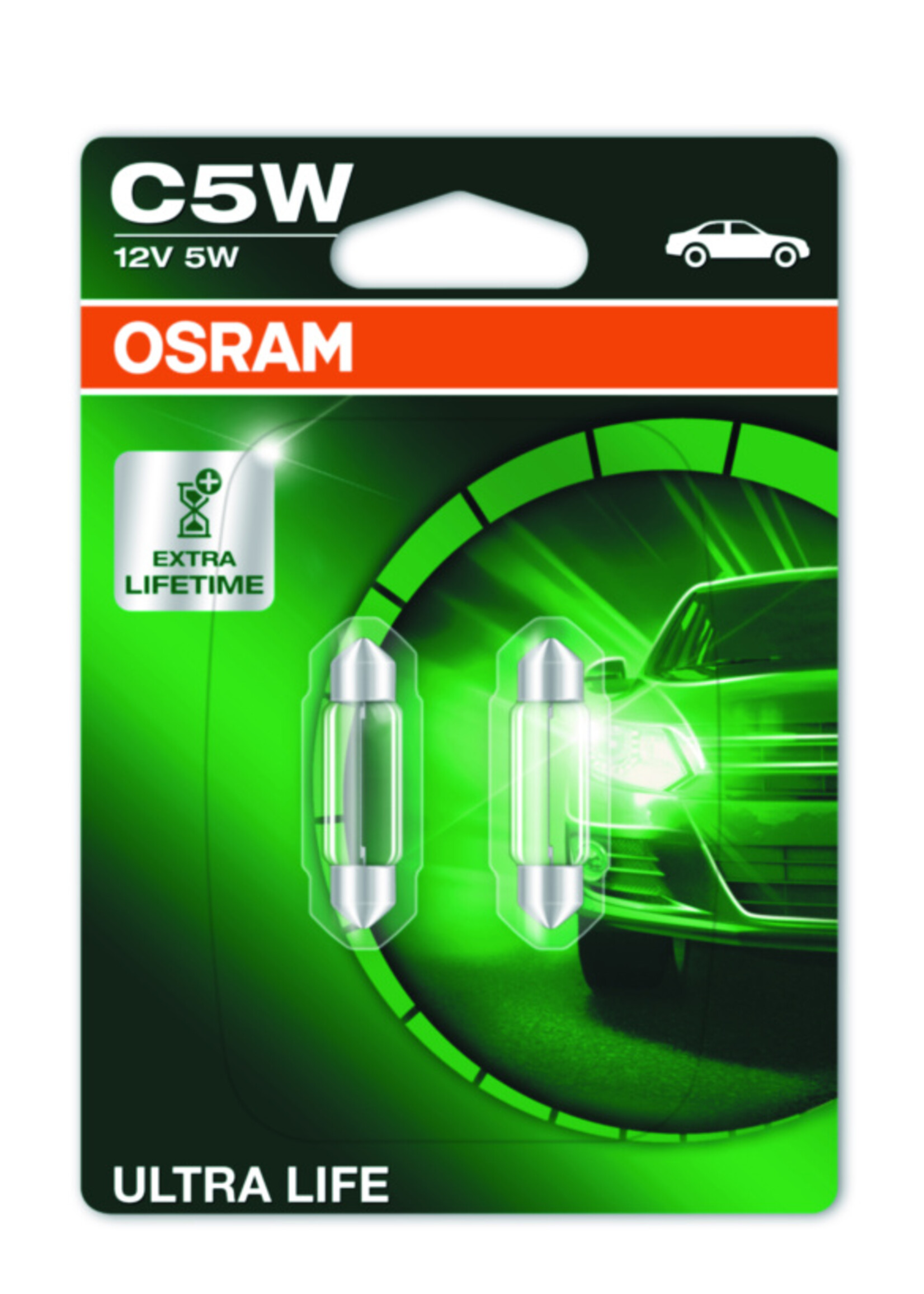 Osram ULTRALIFE C5W 12V BLI2