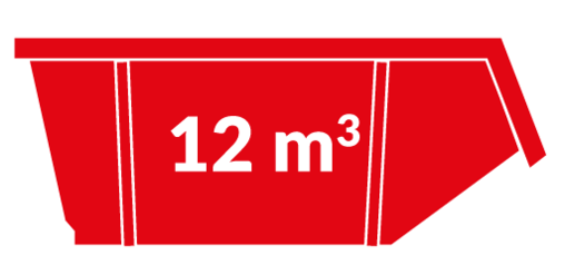 BM Containers 12m³ Houtafval container - wisselen