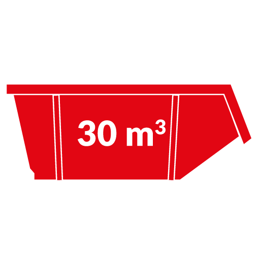30m³ Grofvuil container - Martin Siebelink
