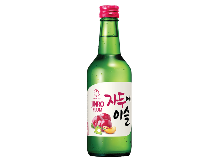 Jinro Soju Pruimen 13% Alc. 360 ML