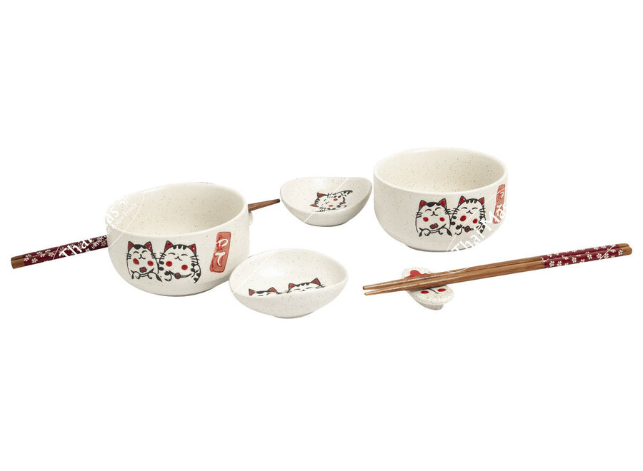 NF Dinner Set Cats 1set