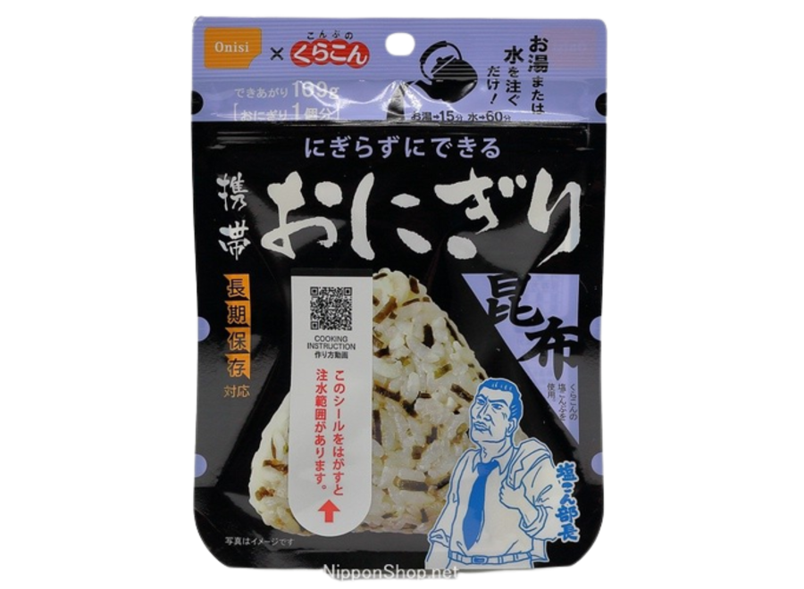 Onishi Foods Pocket Onigiri Konbu 42gr