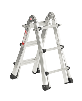 Euroline Euro-Vario telescoopladder 4x3 treden Euroline Euro-Vario telescoopladder 4x3 treden