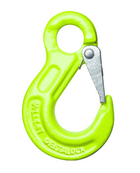 DELTA Grade 100 ooghaak met klep 2.5 ton DELTA Grade 100 ooghaak met klep 2.5 ton