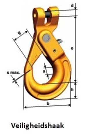 pewag PEWAG Grade 100 ketting 2-sprong 6 mm 2000 kg pewag PEWAG Grade 100 ketting 2-sprong 6 mm 2000 kg