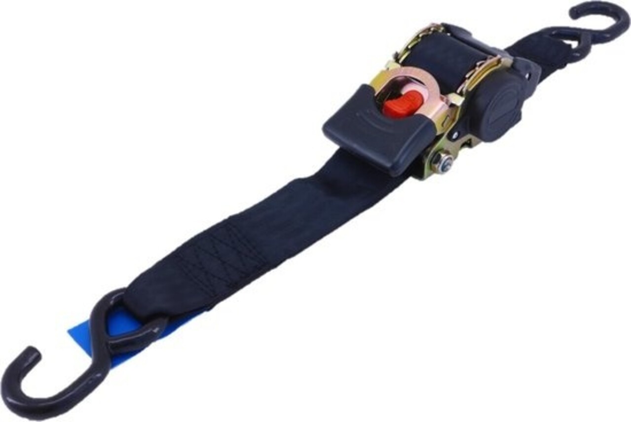 Spanband 25 mm met automatisch oprolsysteem Spanband 25 mm met automatisch oprolsysteem