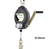 Kratos Safety Valblok met 30 meter staalkabel en reddingsfunctie Kratos Safety Valblok met 30 meter staalkabel en reddingsfunctie