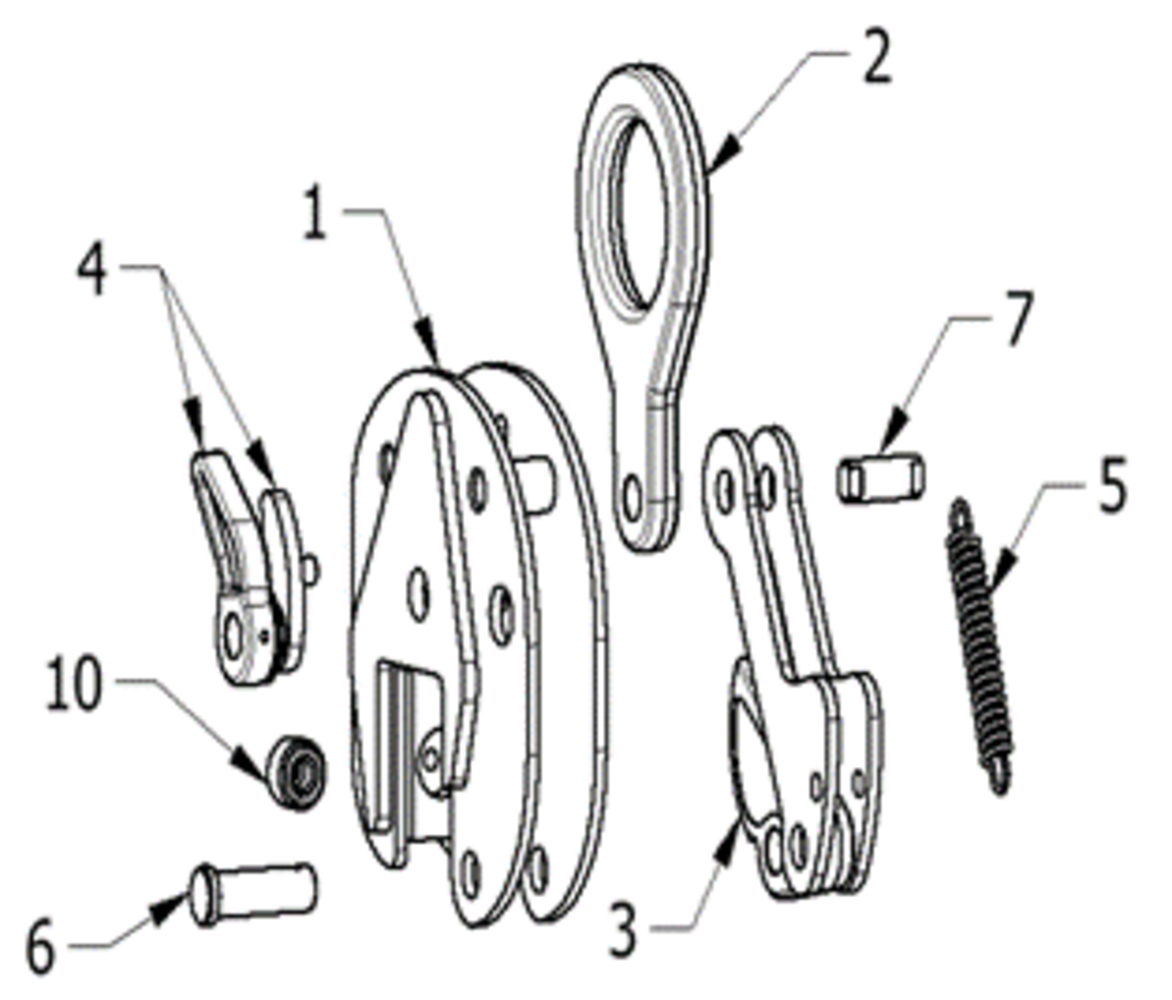 Crosby IP Maintenace kit voor Crosby IP 3 Ton Crosby IP Maintenace kit voor Crosby IP 3 Ton
