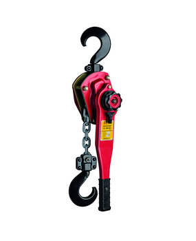 DELTA Delta Red rateltakel met scheepswerfhaken 3000 kg  / LC 60 DaN