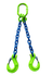 Grade 100 hijsketting 2-sprong 6 mm Grade 100 hijsketting 2-sprong 6 mm
