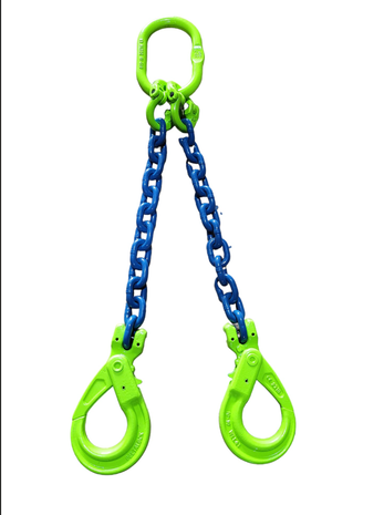 Grade 100 hijsketting 2-sprong 6 mm Grade 100 hijsketting 2-sprong 6 mm