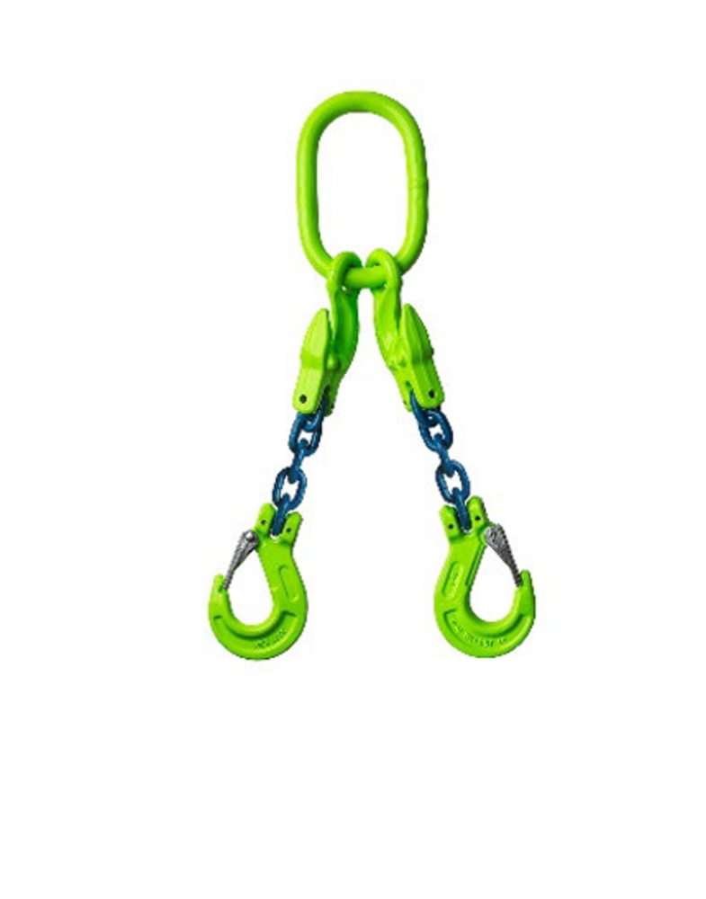 Grade 100 hijsketting 2-sprong 6 mm Grade 100 hijsketting 2-sprong 6 mm