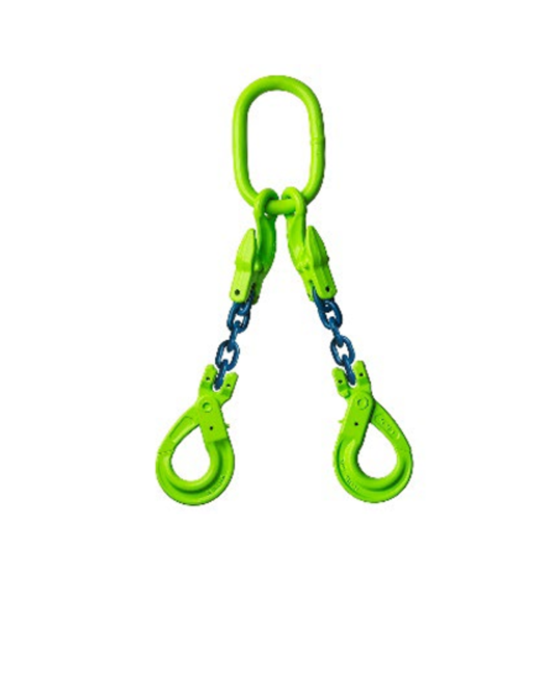 Grade 100 hijsketting 2-sprong 6 mm Grade 100 hijsketting 2-sprong 6 mm