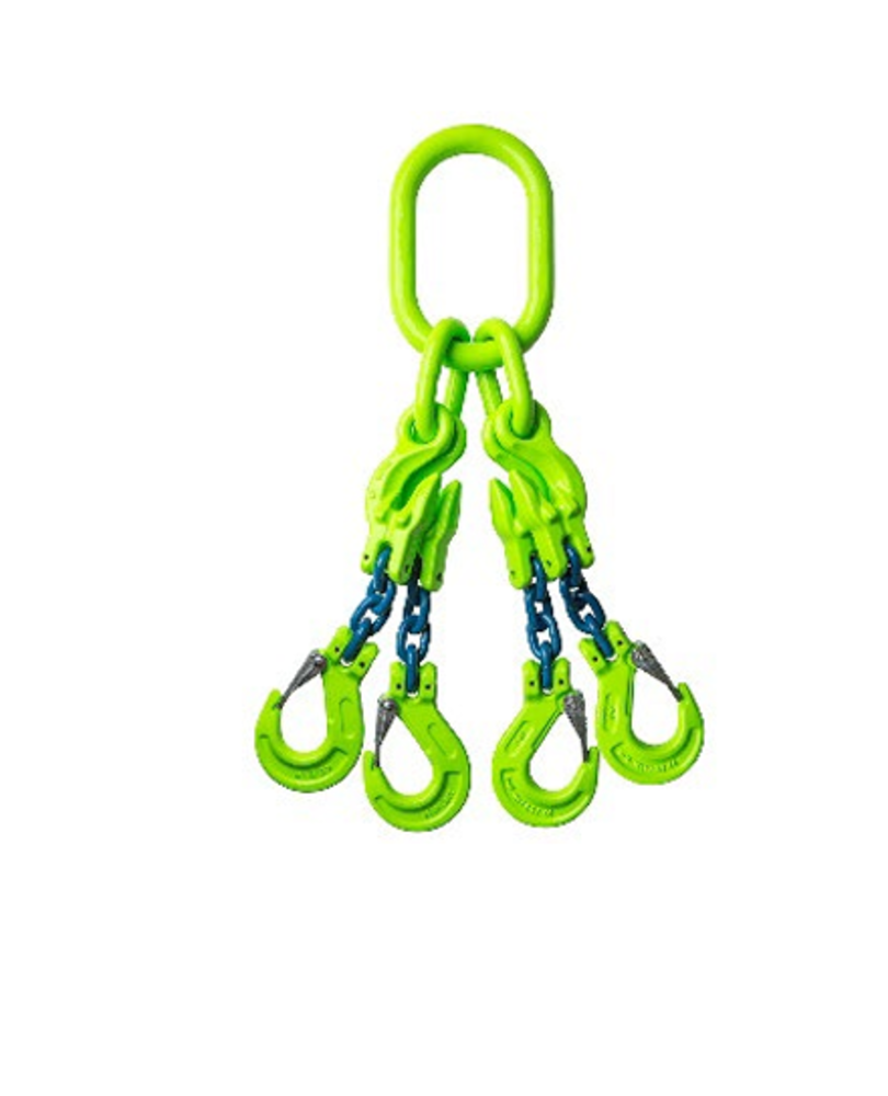 Grade 100 hijsketting 4-sprong 8 mm Grade 100 hijsketting 4-sprong 8 mm