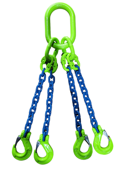Grade 100 hijsketting 4-sprong 10 mm Grade 100 hijsketting 4-sprong 10 mm