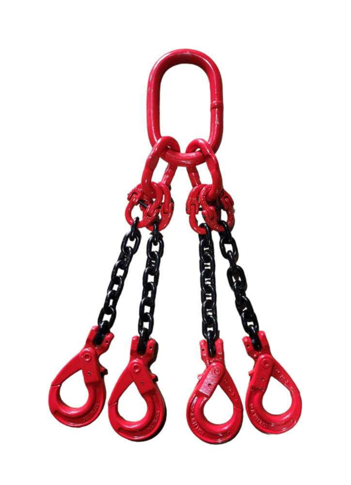 Grade 80 ketting 4-sprong 13mm werklast 11.200kg Grade 80 ketting 4-sprong 13mm werklast 11.200kg